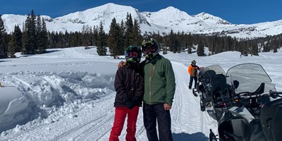 Colorado - cross country skiing, národní park a snowmobiles