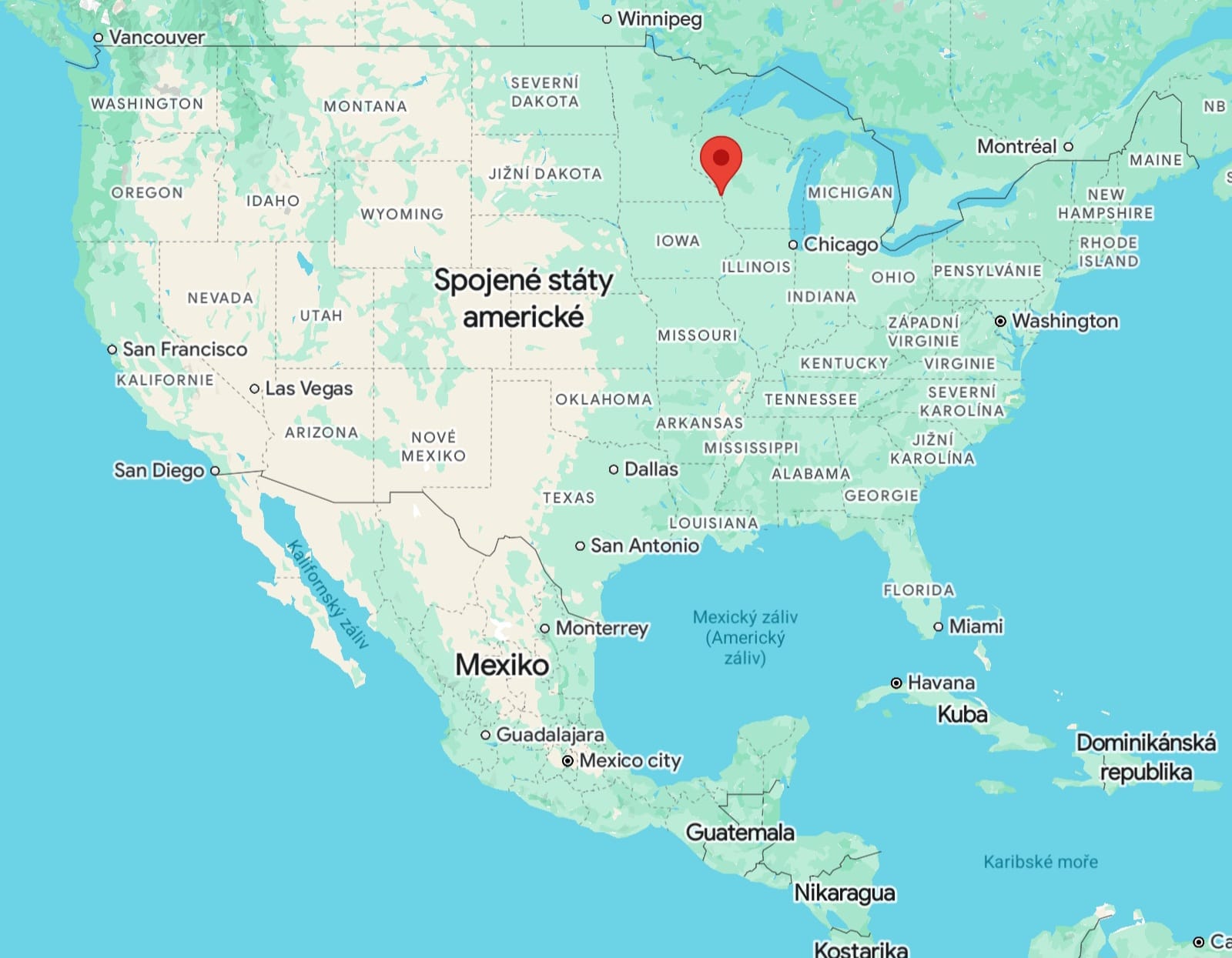 La Crescent na mapě