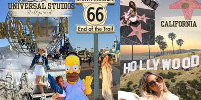 California & Universal Studios Hollywood